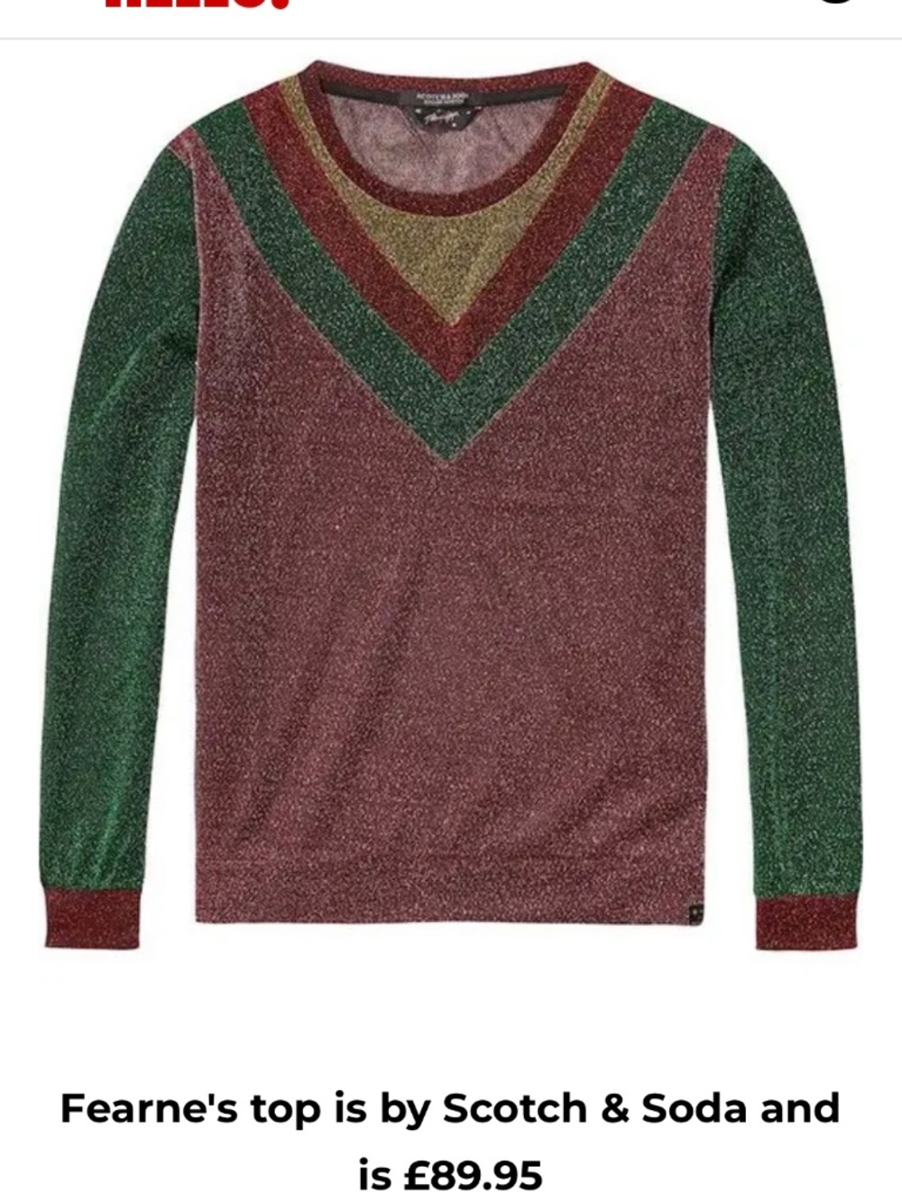 Fearne’s top by Scotch & Soda